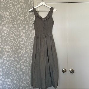 Neuflora Sage Green Maxi Dress